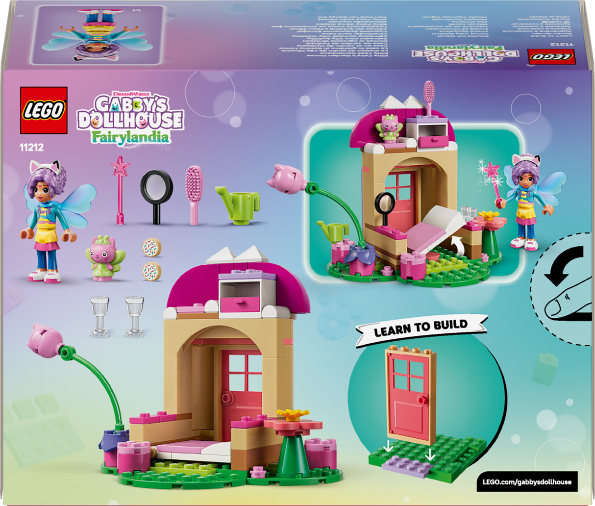 LEGO Gabby's Dollhouse Kiisuhaldja aiamaja 11212L