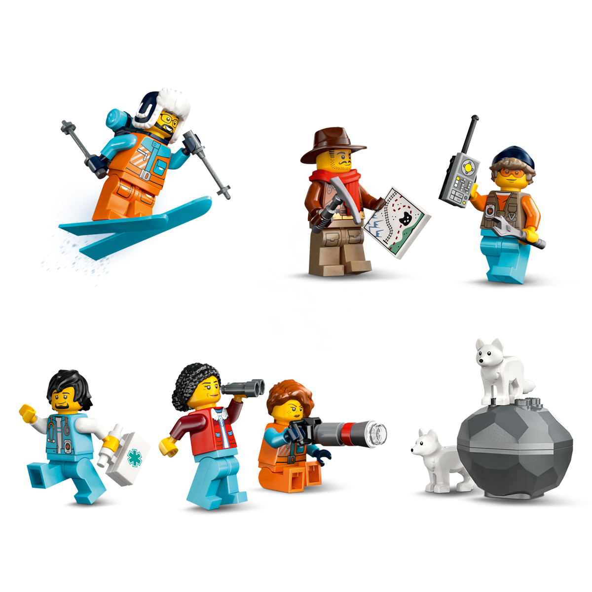LEGO City Maadeavastajate arktika ekspressrong
 60470L
