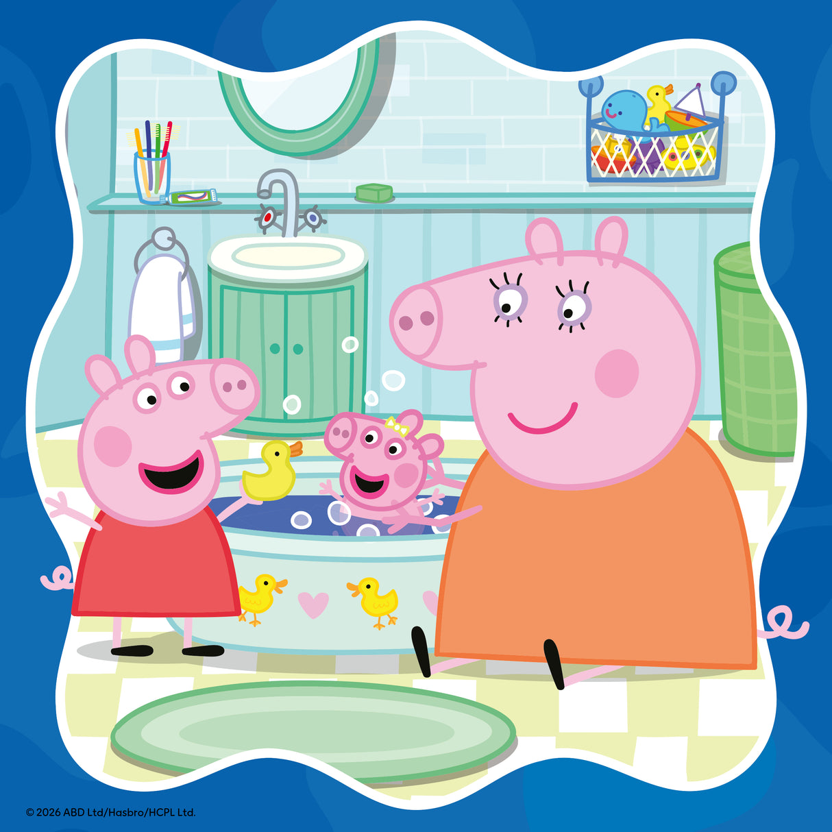 Ravensburger pusle 3x49 tk: Põrsas Peppa perega 12004288V