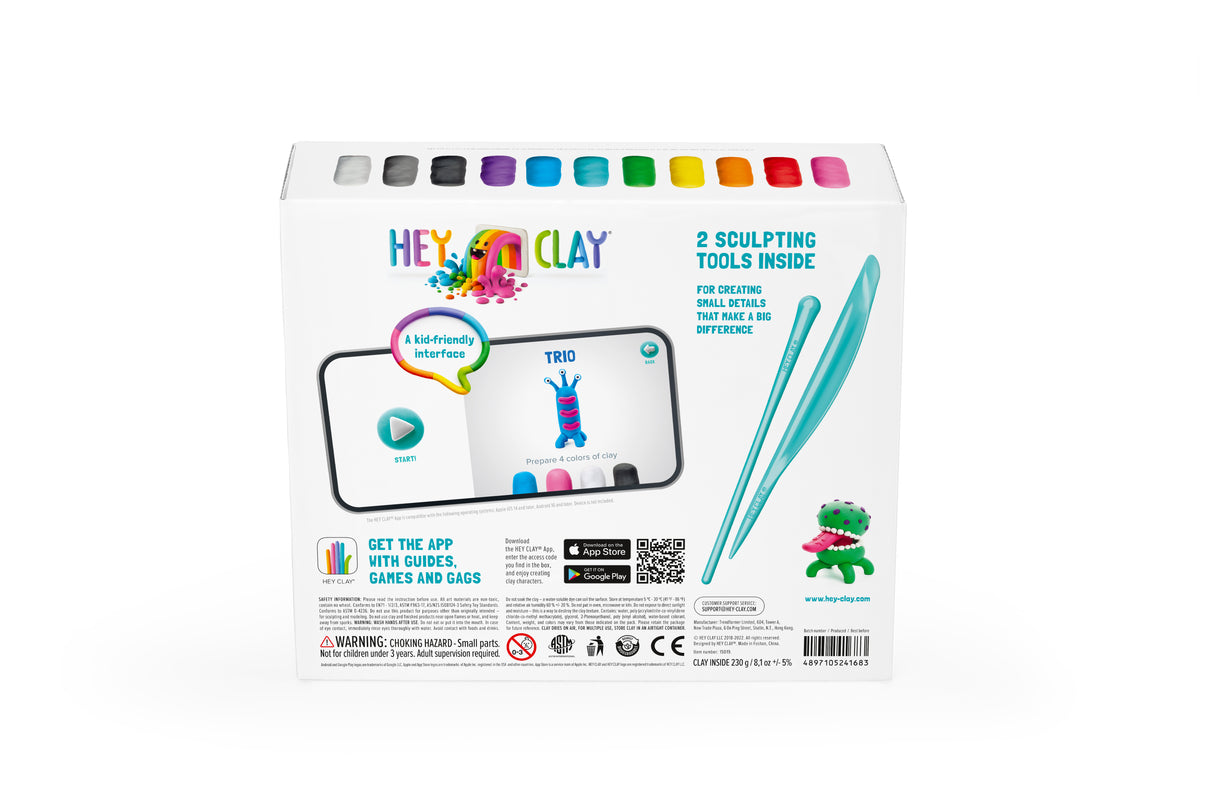 HEY CLAY voolimismass Tulnukad  15019E