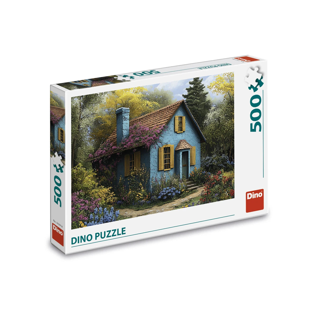 Dino pusle 500 tk: sinine maja 50291D