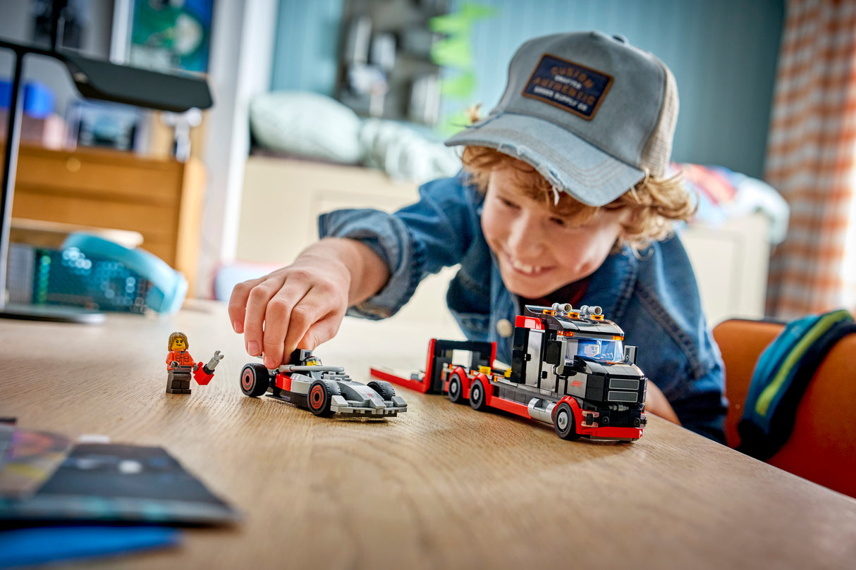 LEGO City F1 esitlusveok Audi F1 võidusõiduautoga 60493L