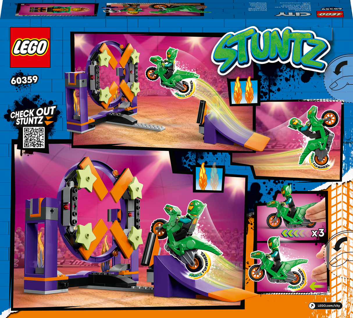 LEGO City Hüppega trikirambi väljakutse 60359L