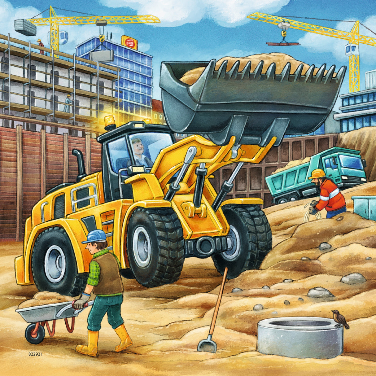 Ravensburger pusle 3x49 tk: Masinad
 092260V