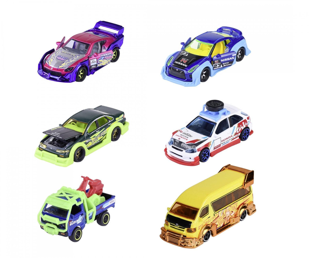 Simba Majorette autod deluxe: Jaapani sari - 6 erinevat 212051030B