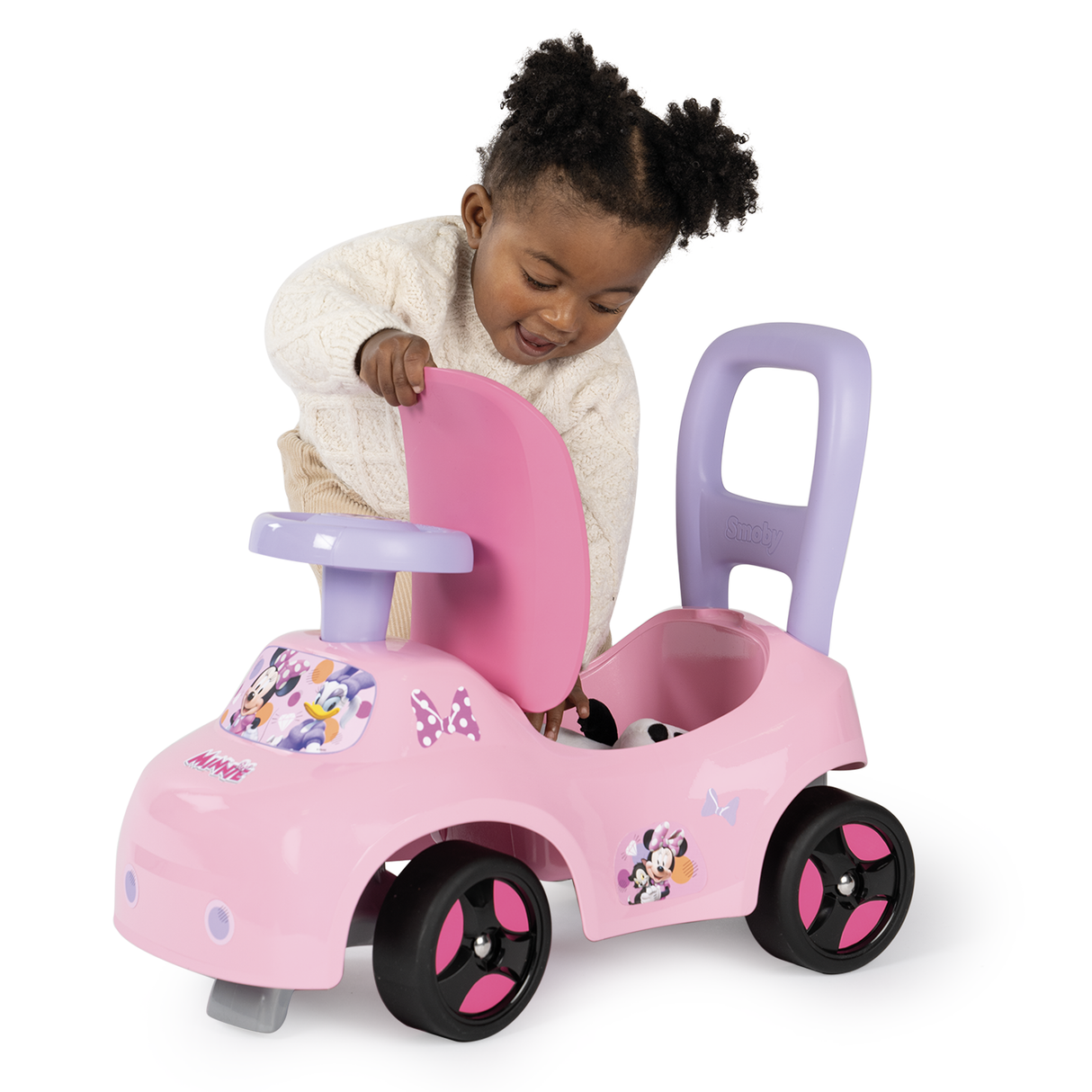 Smoby pealeistutav auto: Minnie 720544S