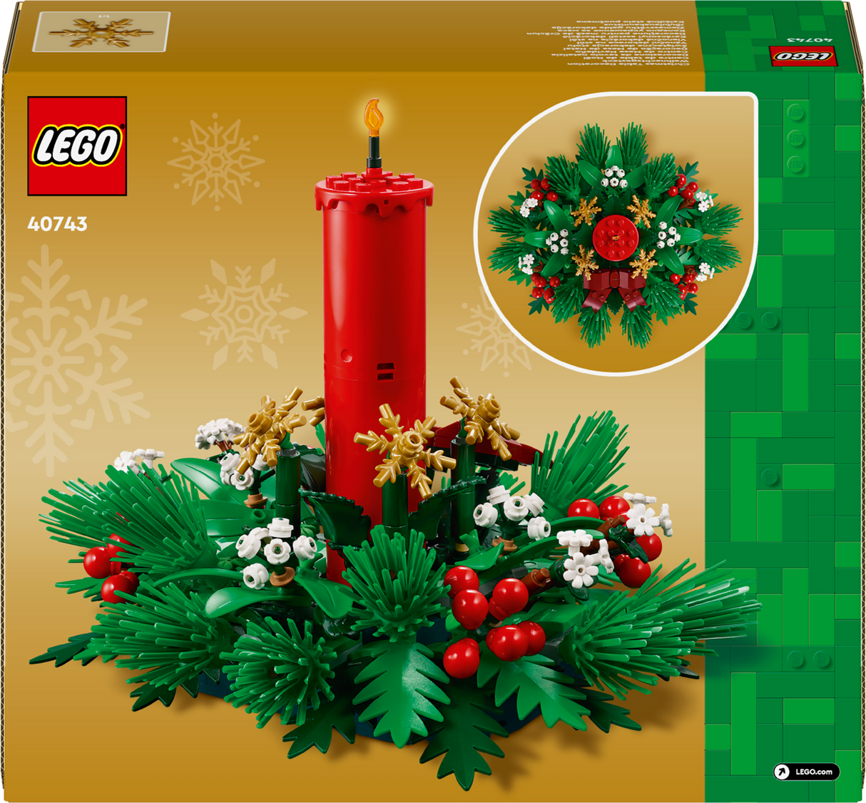 LEGO Iconic Jõululauakaunistus 40743L