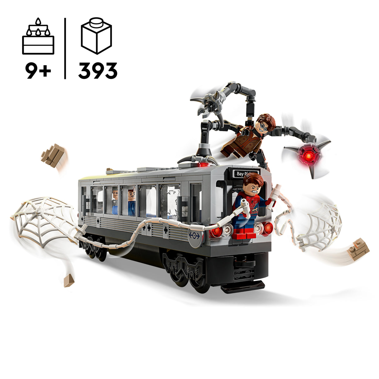 LEGO Super Heroes Spiderman vs. Doc Ock metroorongi stseen 76321L