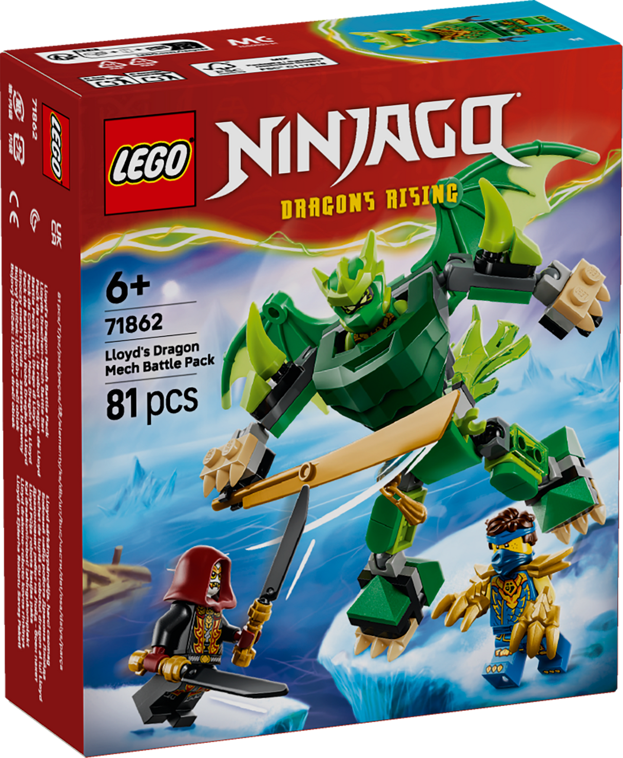 LEGO Ninjago Lloydi draakoniroboti lahingukomplekt 71862L