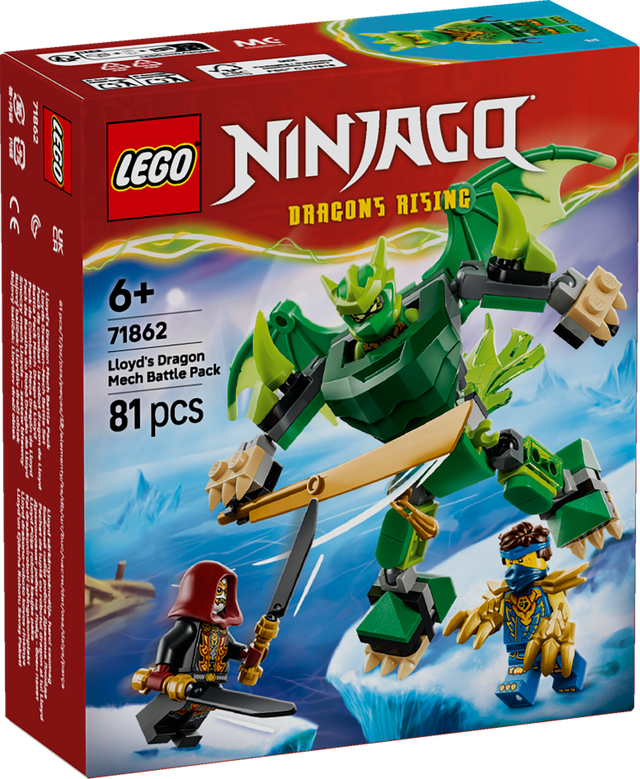 LEGO Ninjago Lloydi draakoniroboti lahingukomplekt 71862L