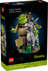 LEGO Shrek: Shrek, Eesel ja Saabastega Kass 72423L