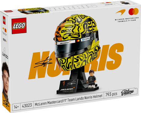 LEGO Editions McLaren Mastercard F1 Team Lando Norris kiiver 43023L