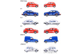 Simba Majorette autod premium: Prantsuse sari - 6 erinevat 212055011B