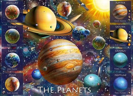 Ravensburger pusle 100 tk Planeedid 108534V
