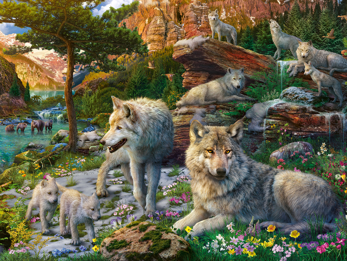 Ravensburger pusle 1500 tk: hundid kevadel 12000719V