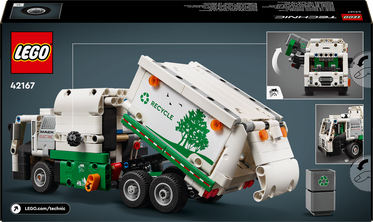 LEGO Technic Prügiveoauto Mack Lr Electric 42167L