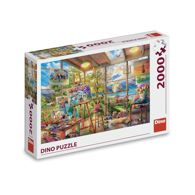 Dino pusle 2000 tk: maalistuudio 56139D