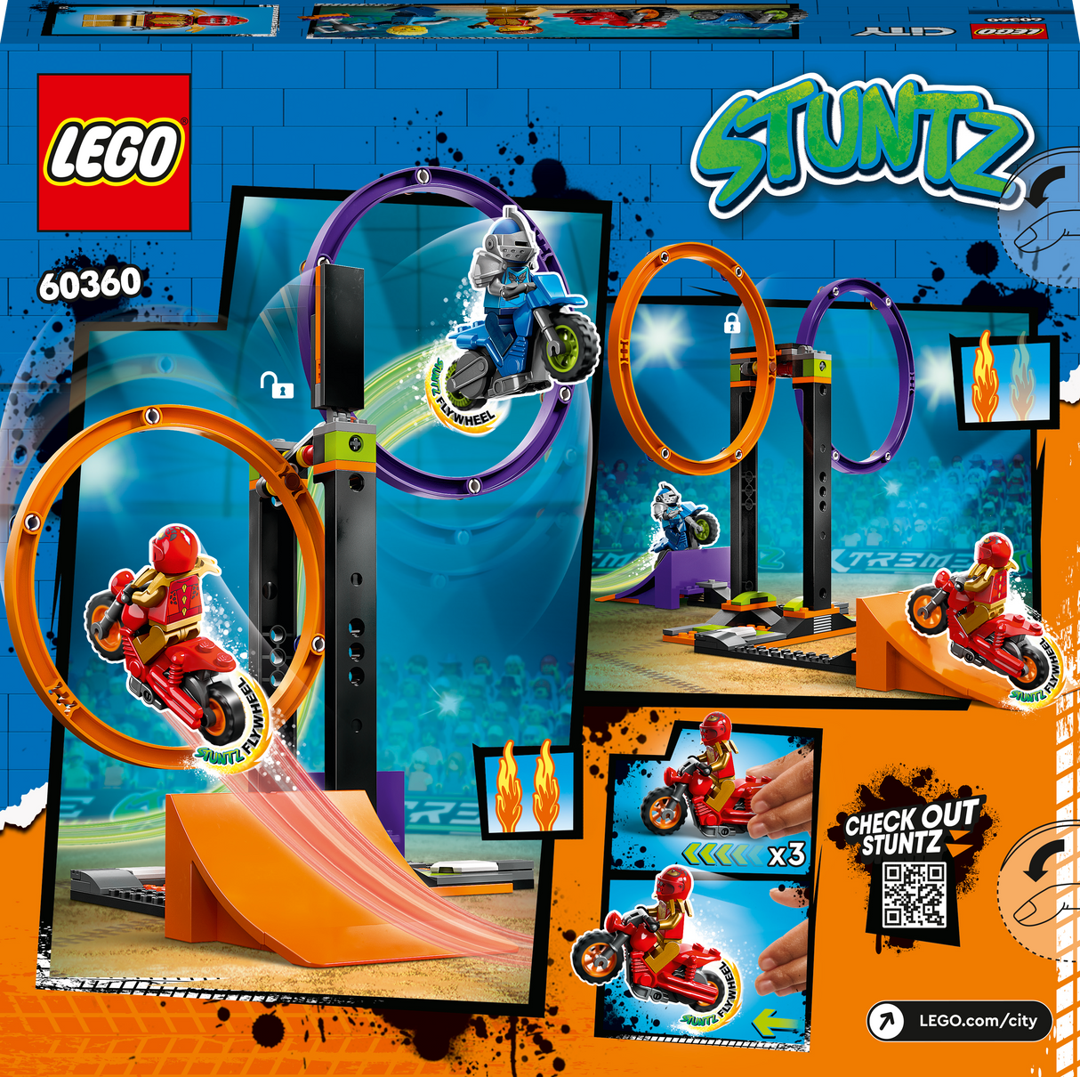 LEGO City Pöörlev trikiülesanne 60360L