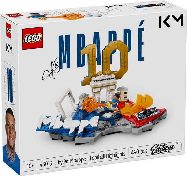 LEGO Editions Kylian Mbappé – jalgpalli parimad hetked 43013L