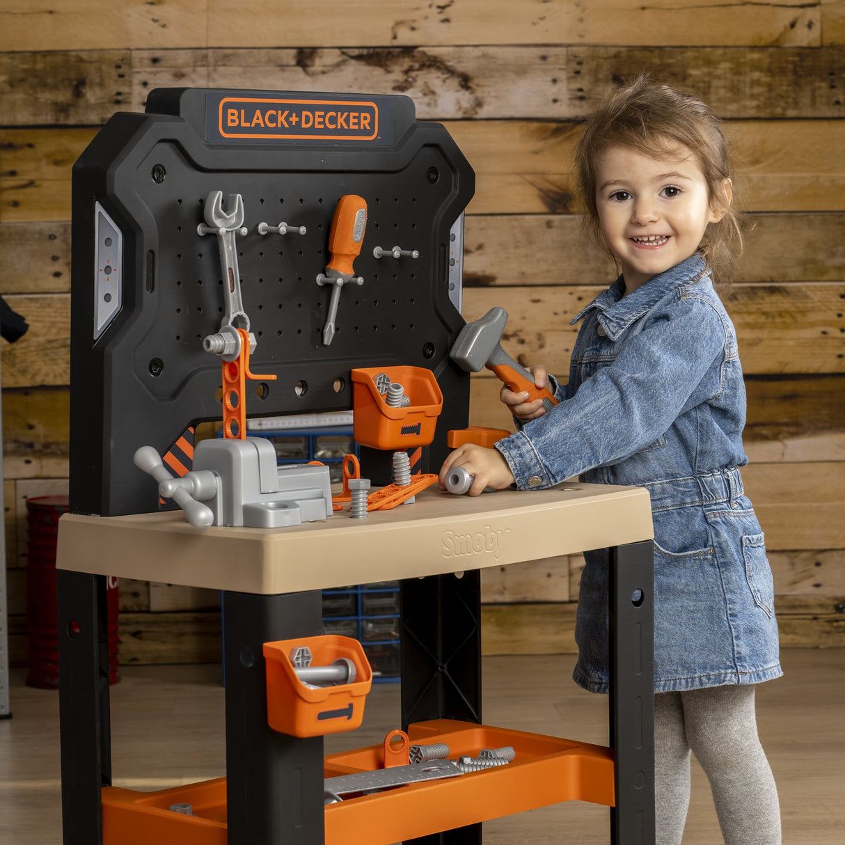 Smoby B&D Bricolo töölaud 78 tk 360739S