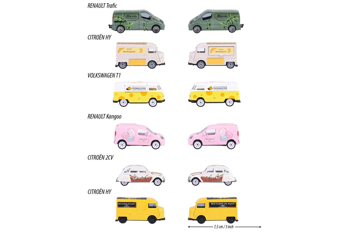 Simba Majorette autod deluxe: Prantsuse sari - 6 erinevat 212055013B