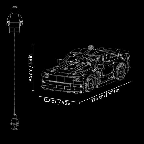 LEGO Technic Kohandatud garaaž Ford Mustang GT autole 42236L