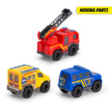 Dickie Toys mikropäästeautode komplekt 203712029B