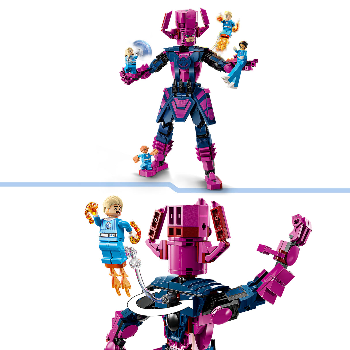 LEGO Marvel Fantastiline nelik vs. Galactus ehitusfiguur 76316L
