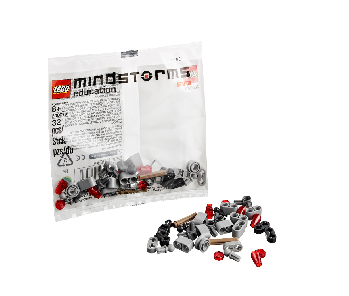 LEGO Education Mindstorms EV3 asenduskomplekt 2 2000701L