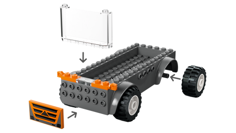 LEGO City Mootorratta transpordiveok 60491L
