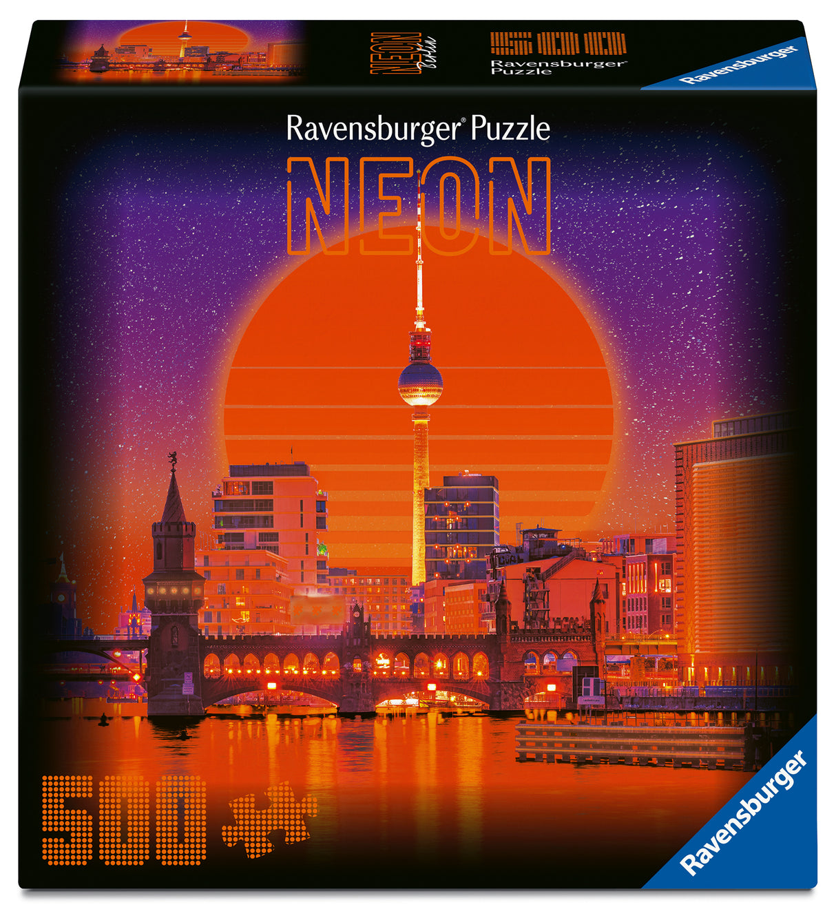 Ravensburger neoonpusle 500 tk: Berliin 12001978V