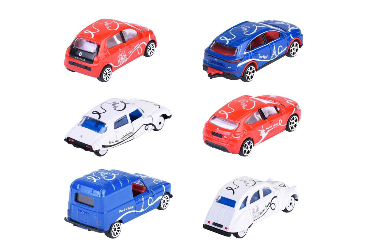 Simba Majorette autod premium: Prantsuse sari - 6 erinevat 212055011B