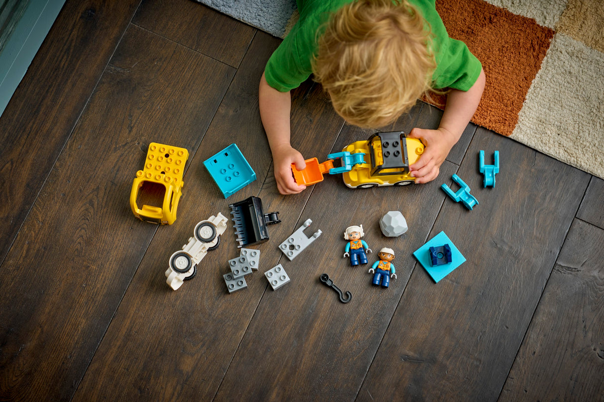 LEGO DUPLO Kolm ühes ehitusmasinad 10475L
