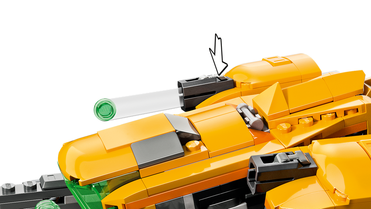LEGO Super Heroes Beebi Rocketi laev 76254L