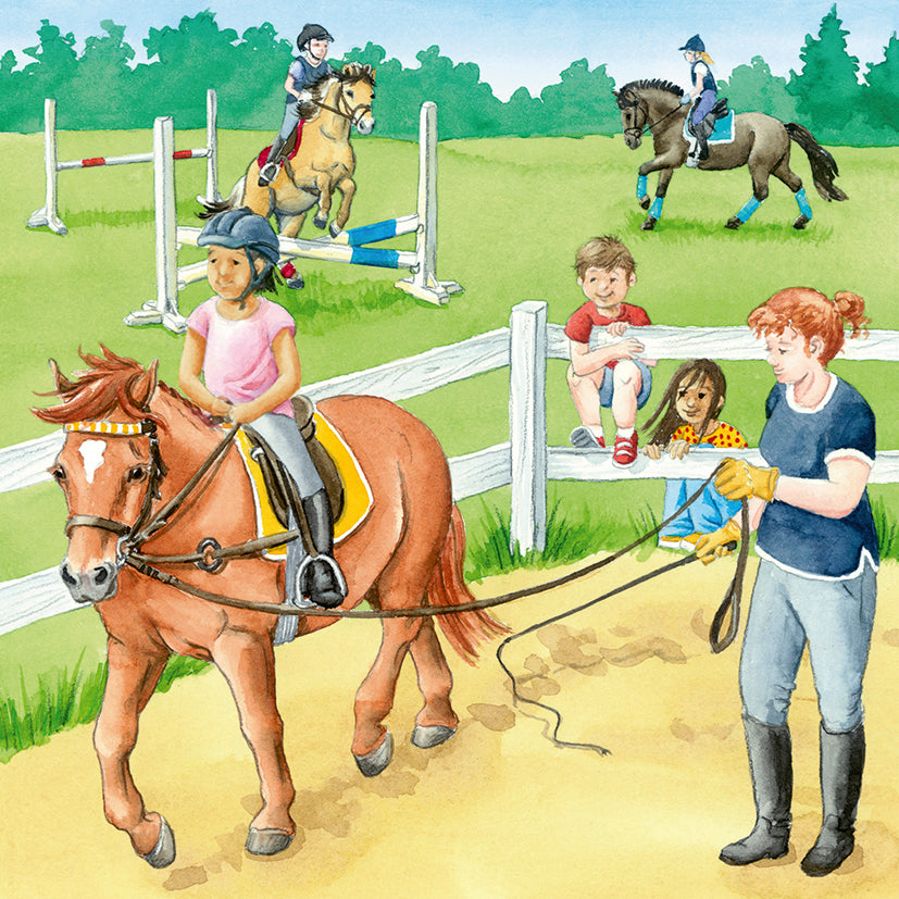 Ravensburger pusle 3x49 tk: Hobused 051298V