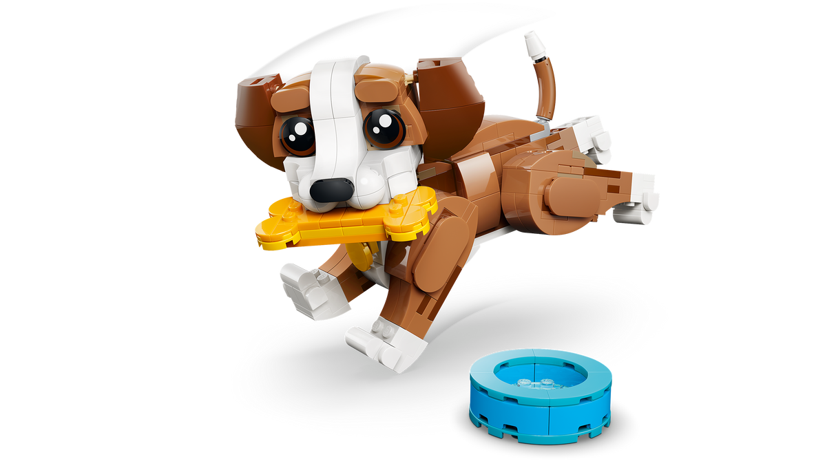 LEGO Creator Armsad loomad: Mänguhimuline kutsikas 31382L