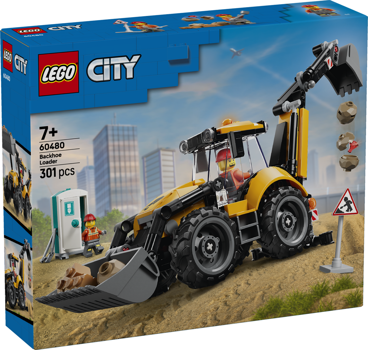 LEGO City Kollane laadurekskavaator 60480L