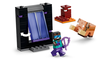 LEGO Minecraft Netheri ja lõpuportaali teekond 21584L