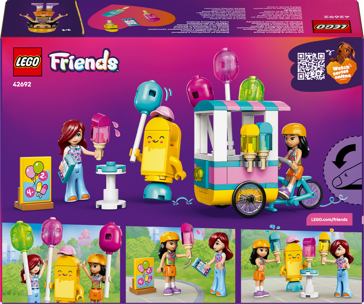 LEGO Friends Jäätise- ja õhupallilett 42692L