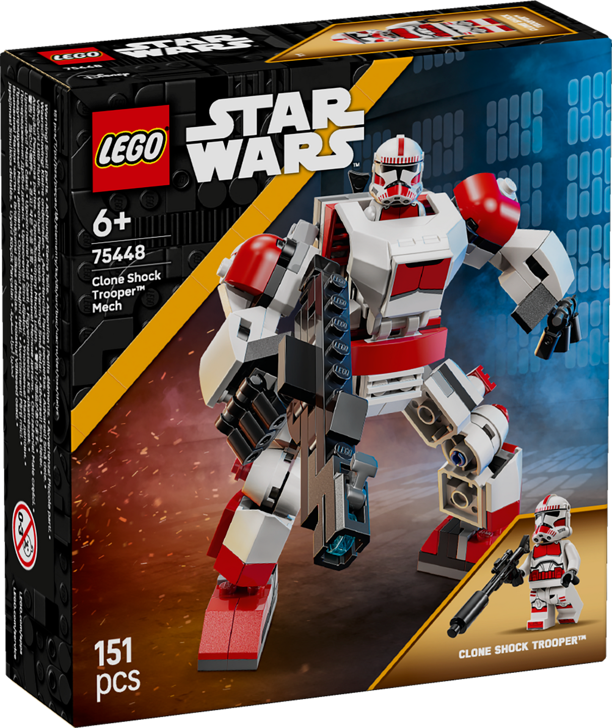 LEGO Star Wars Clone Shock Trooper™-i robot 75448L