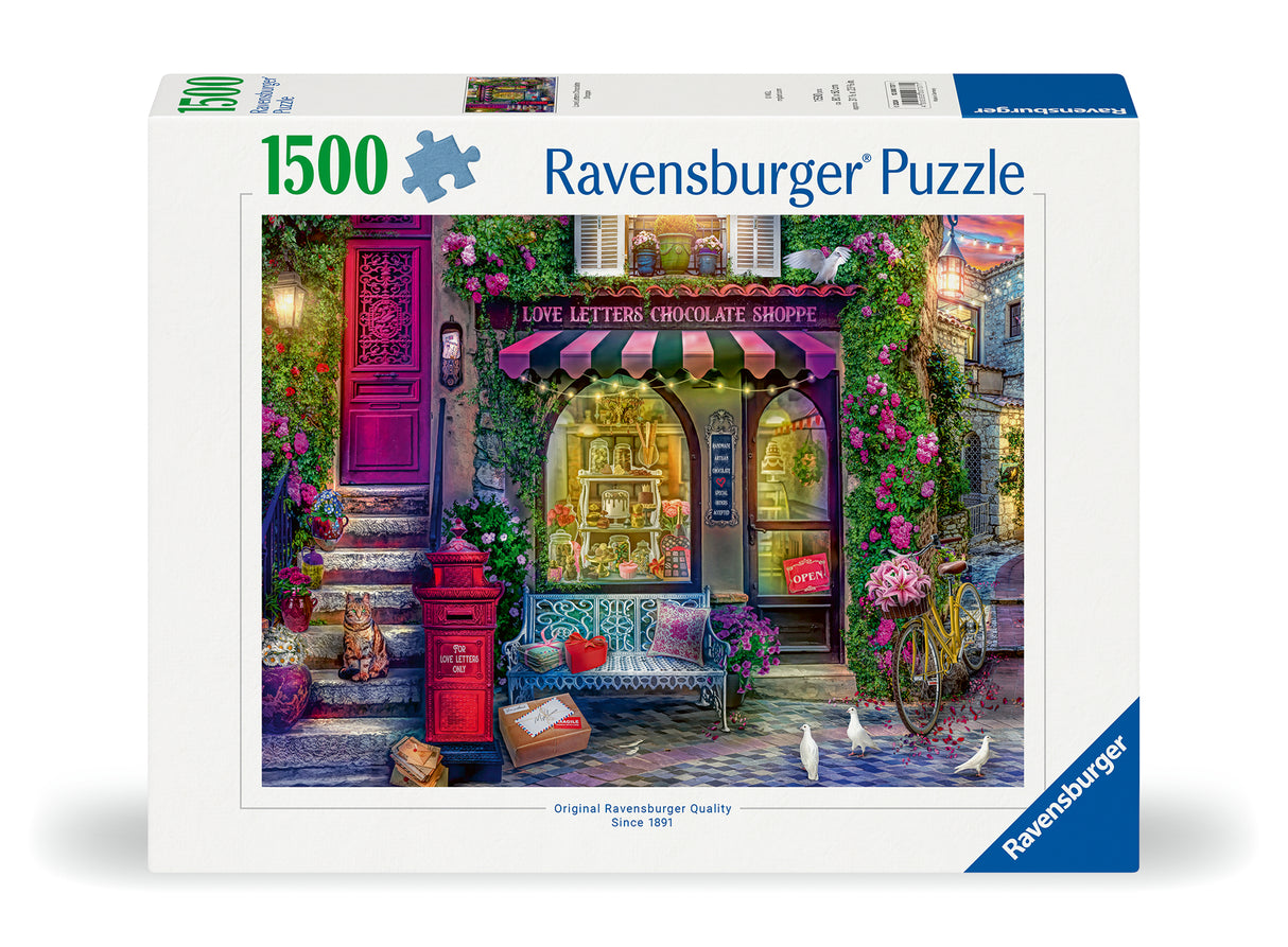 Ravensburger pusle 1500 tk: šokolaadipood 12000737V