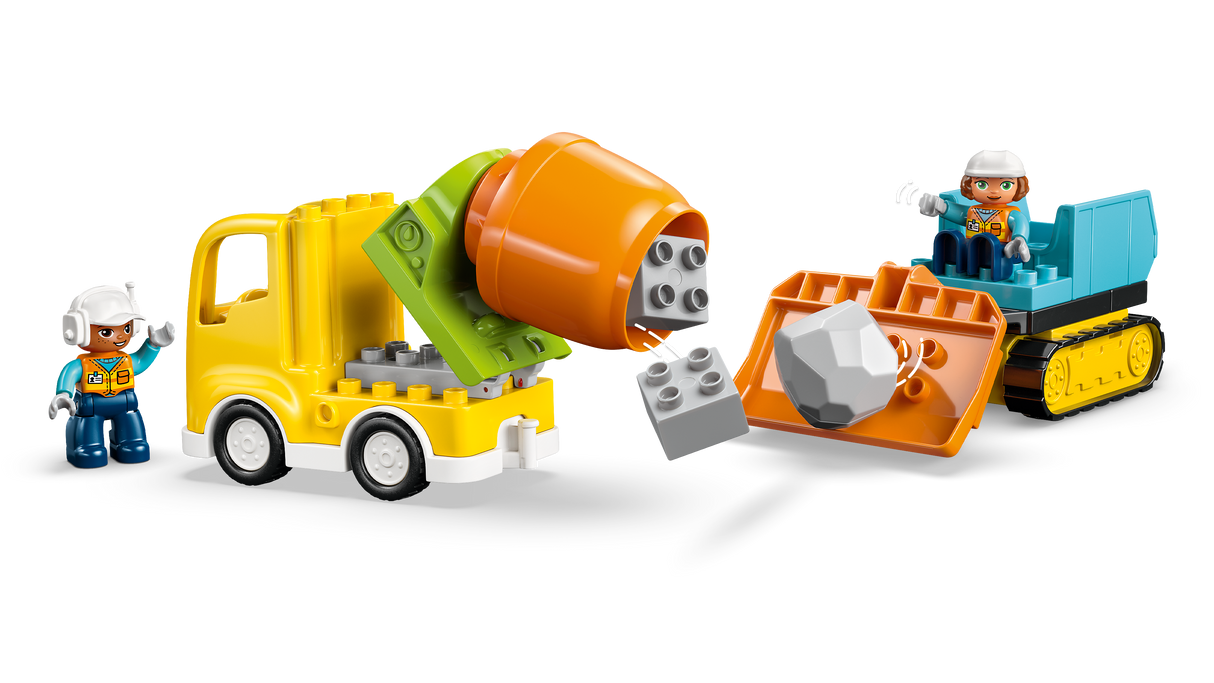 LEGO DUPLO Kolm ühes ehitusplats ja -masinad 10476L