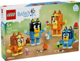 LEGO Bluey Klotsidest kokkupandav Bluey perekond 11217L