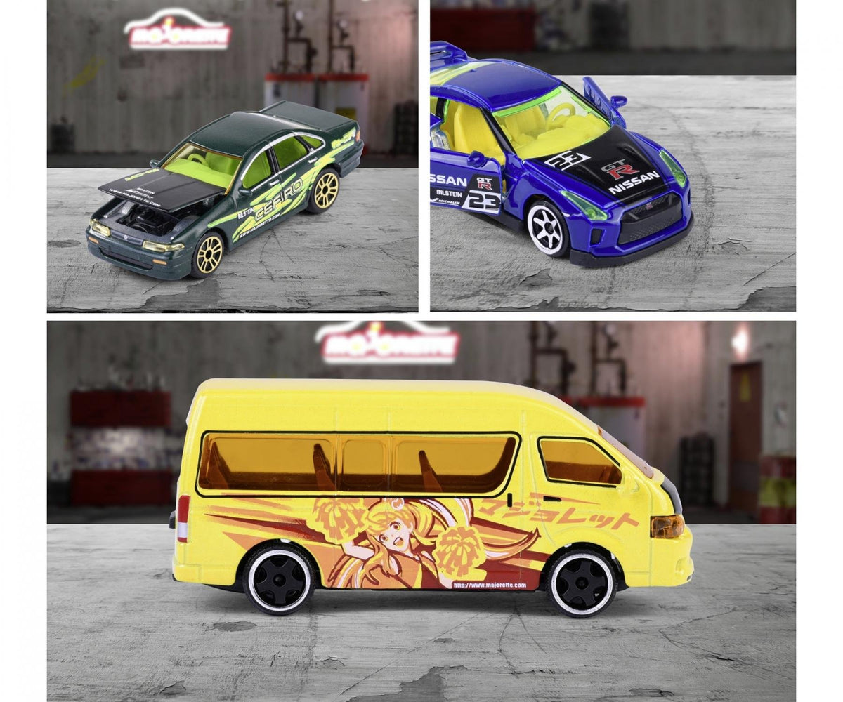 Simba Majorette autod deluxe: Jaapani sari - 6 erinevat 212051030B