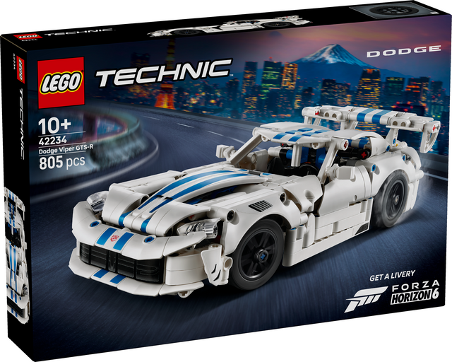 LEGO Technic Dodge Viper GTS-R sportauto 42234L