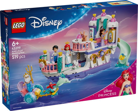 LEGO Disney Princess Arieli kuninglik pulmalaev 43299L