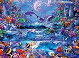Ravensburger pimedas helendav pusle 500 tk: kuuvalguse maagia 12000478V