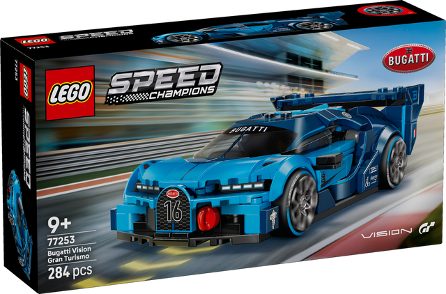 LEGO Speed Champions Bugatti Vision GT hüpersportauto 77253L