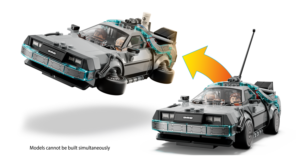 LEGO Speed Champions Ajamasin filmist Tagasi tulevikku 77256L
