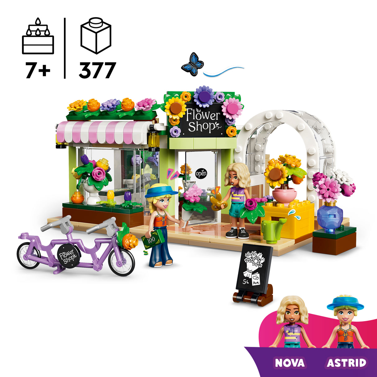 LEGO Friends Loominguline lillepood 42693L